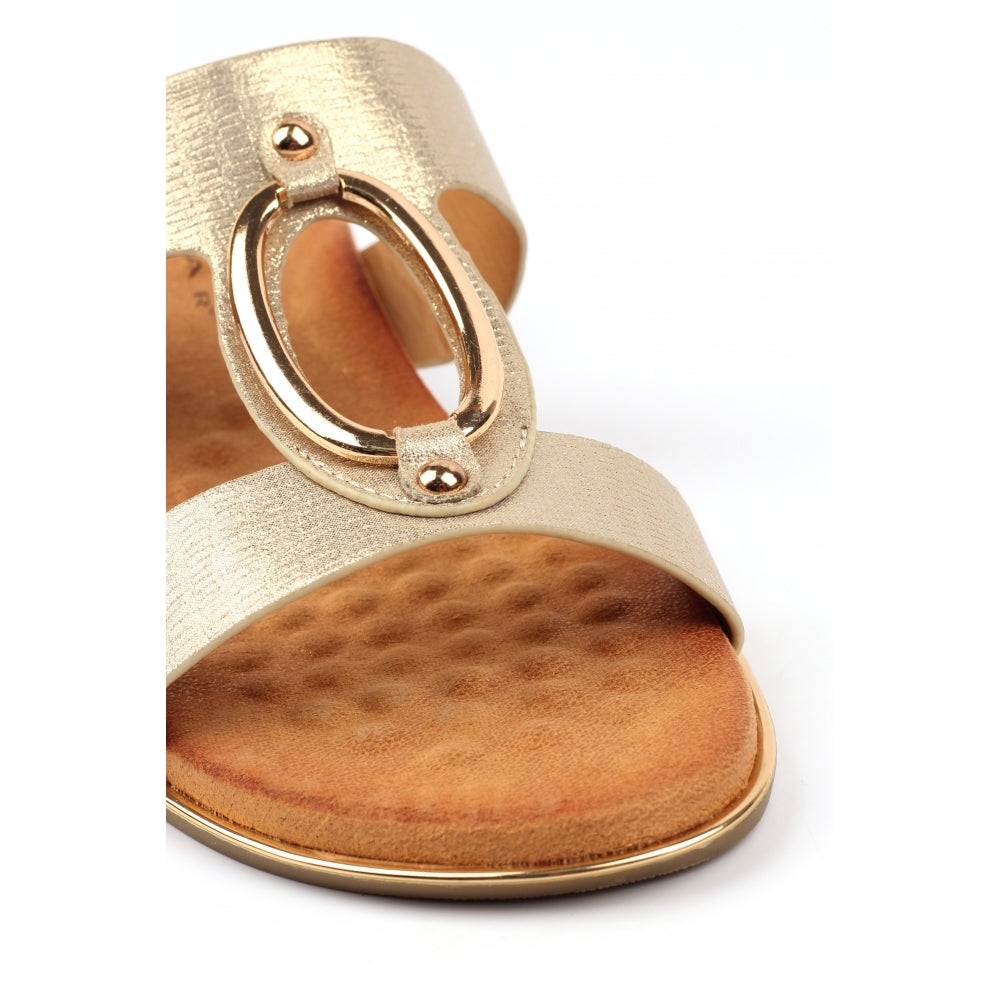Lunar Claudia Gold Sandal