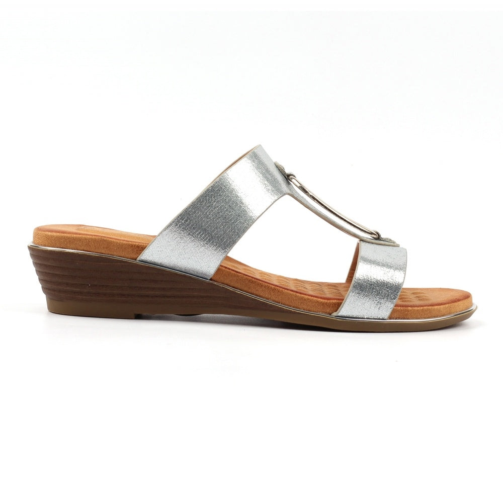 Lunar Claudia Silver Sandal