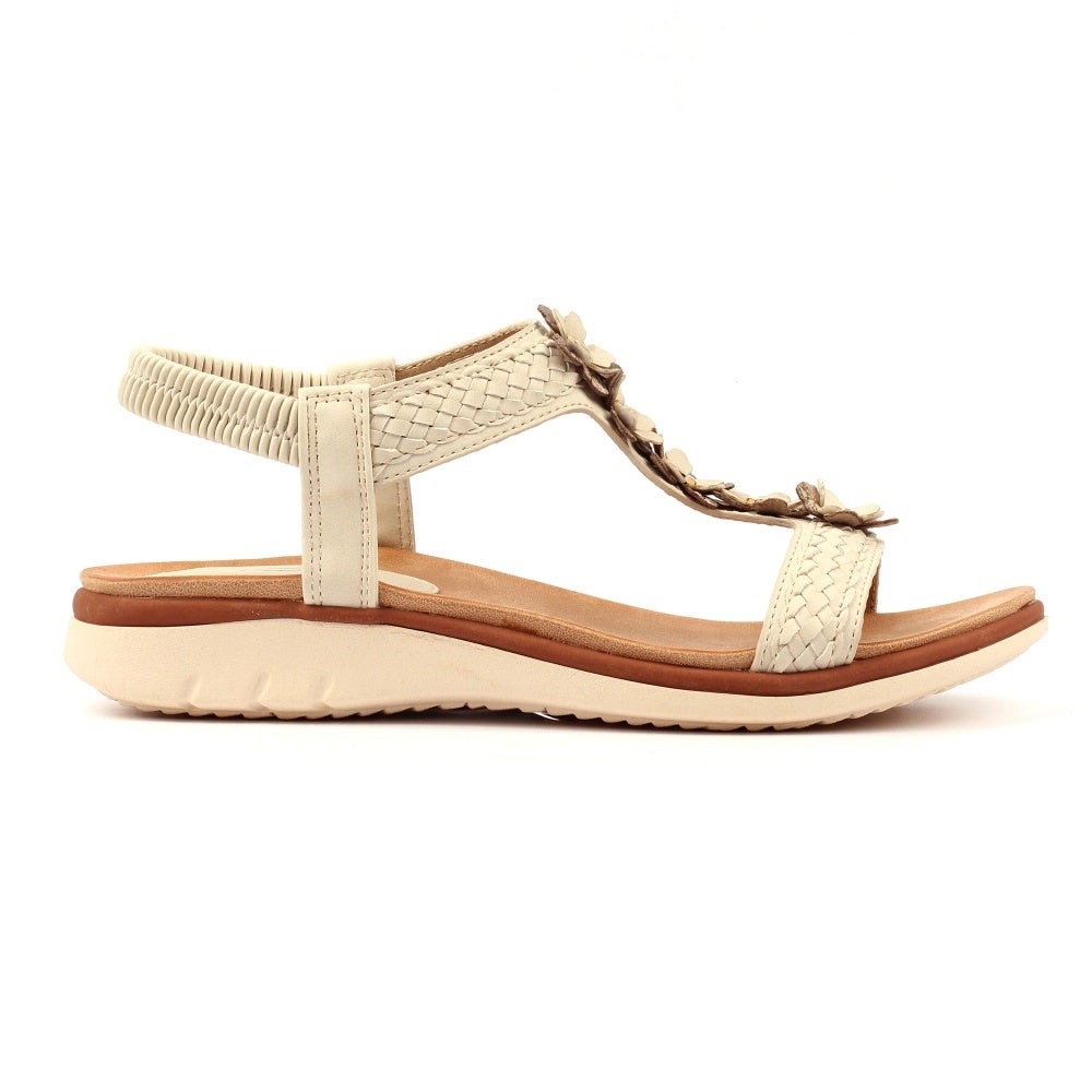 Lunar Clementine Beige Sandal