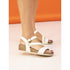 Lunar Cluster White Sandal