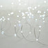 200 Battery Operated timer dewdrop lights - white