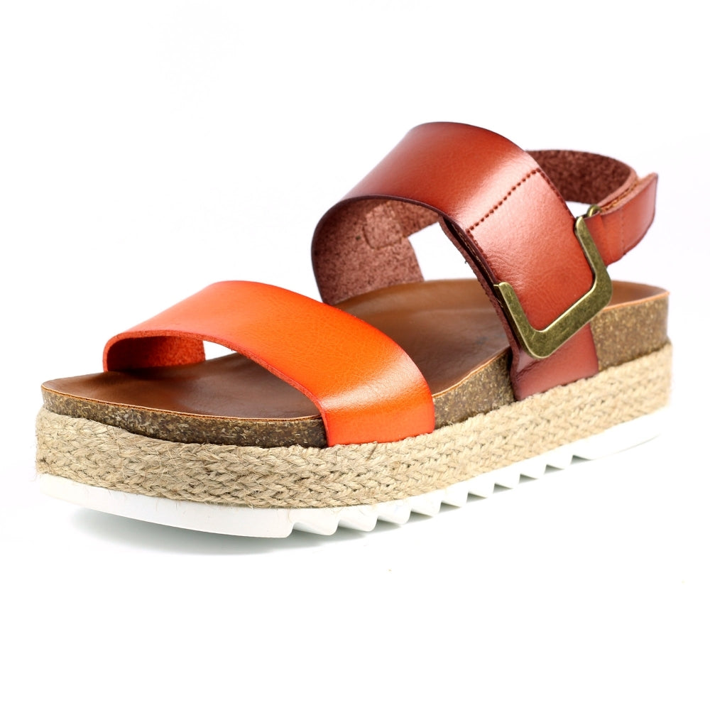 Lunar Deanna II Orange Sandal