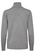 Saint Tropez Mila Rollneck Pullover Mist Grey Melange