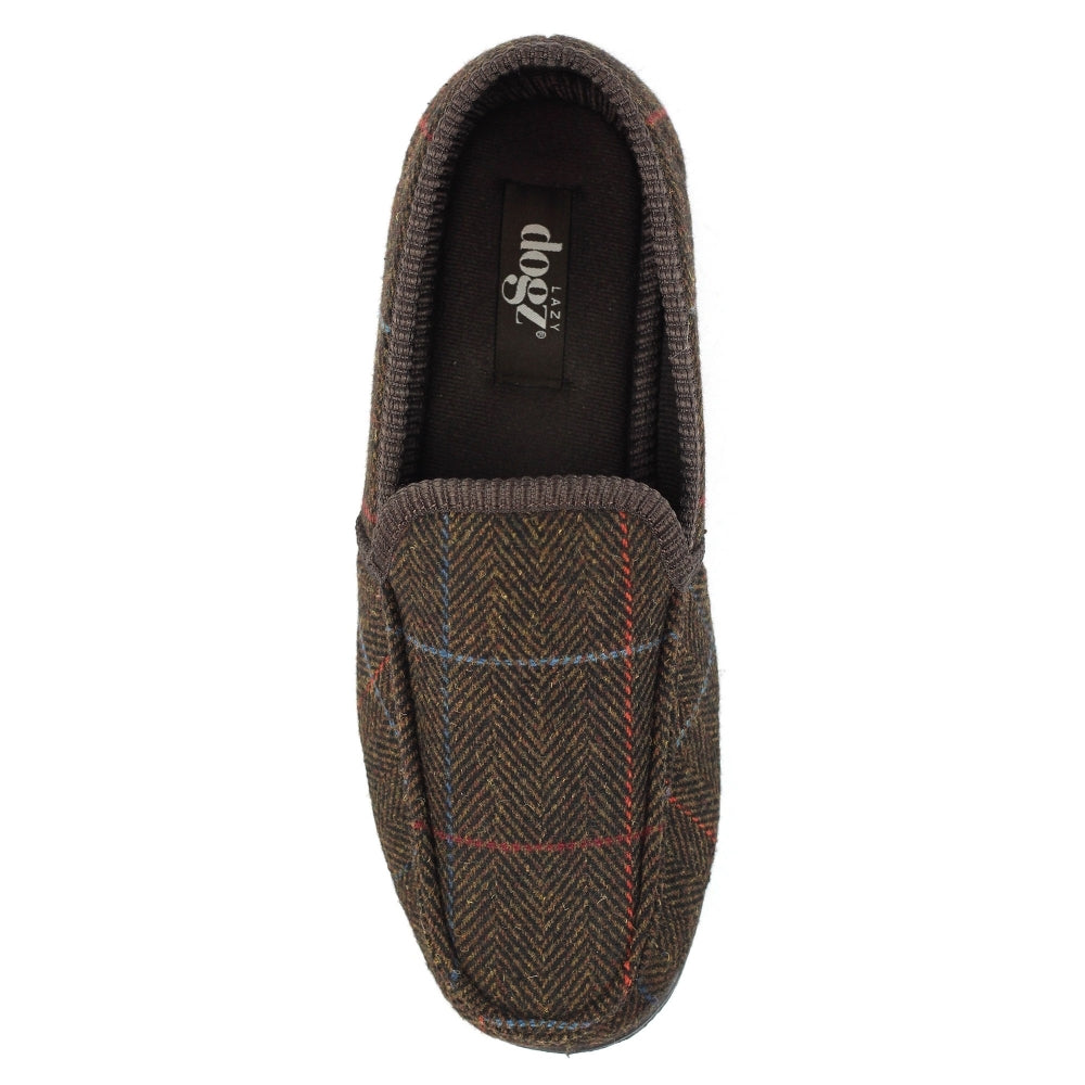 Lazy Dogz Eisenhower II Brown Slipper