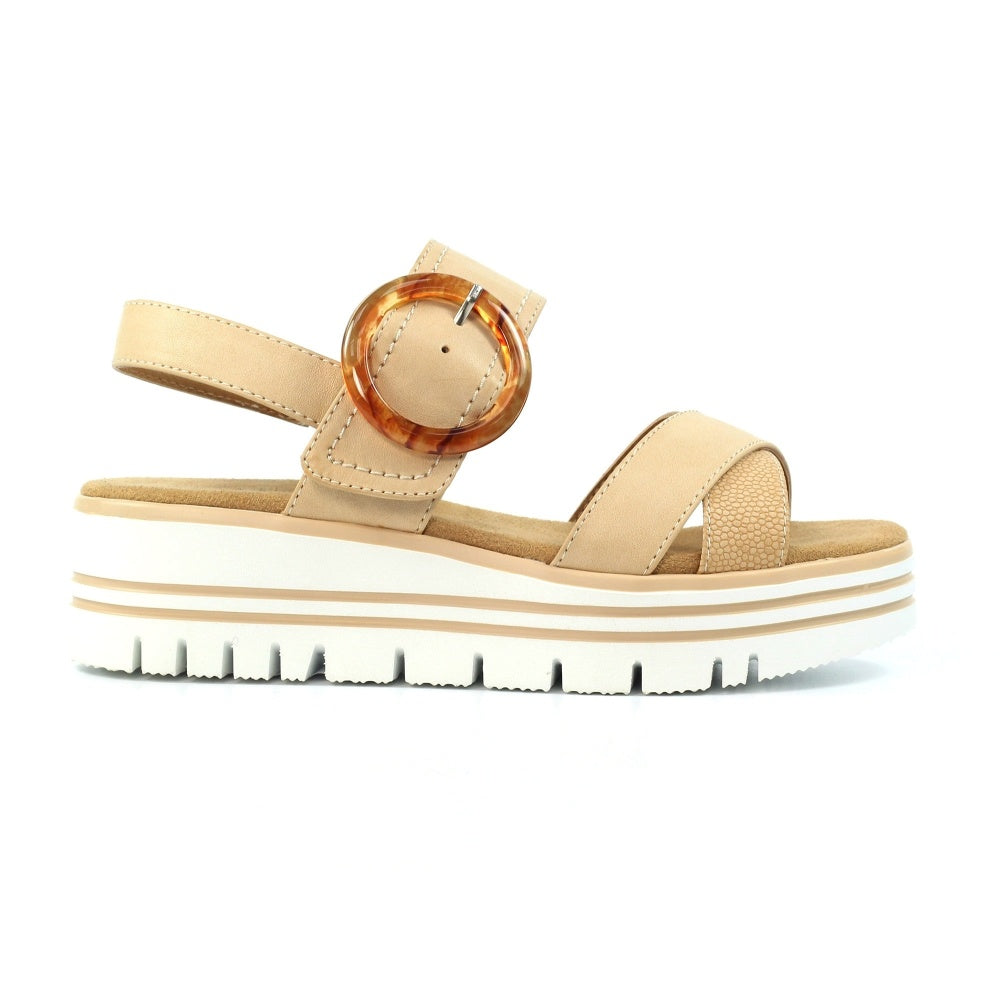 Lunar Elise Beige Sandal
