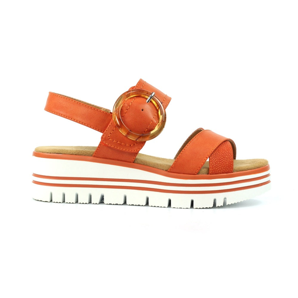 Lunar Elise Orange Sandal