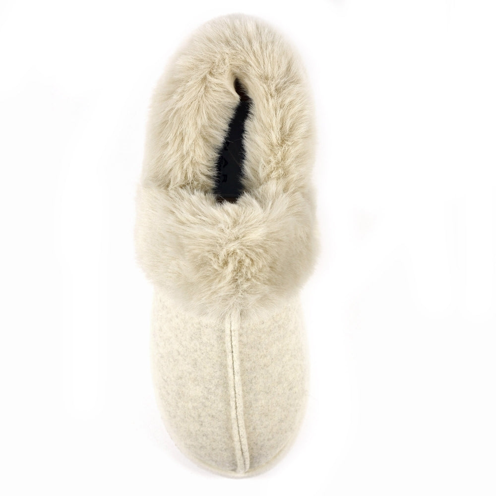 Lunar Ember II Beige Slipper