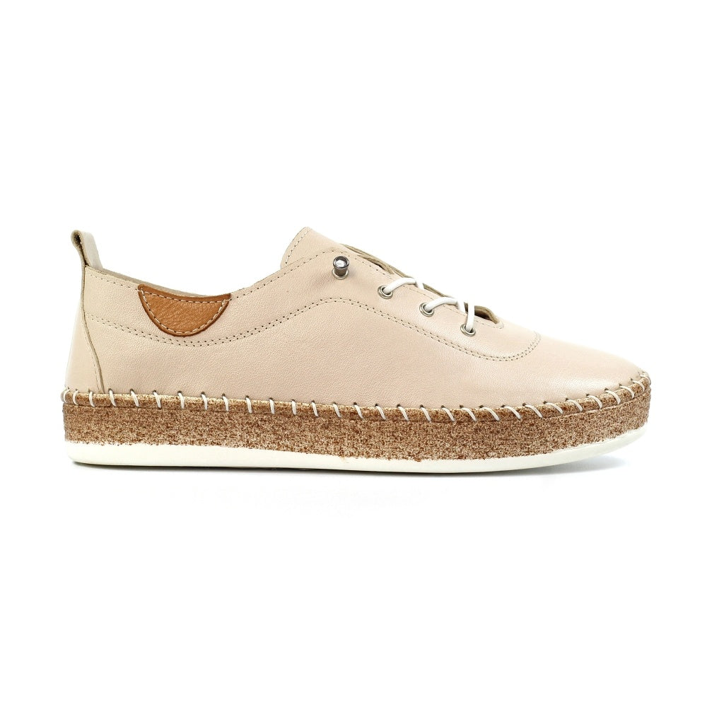 Lunar Evie Cream Lea. Plimsoll