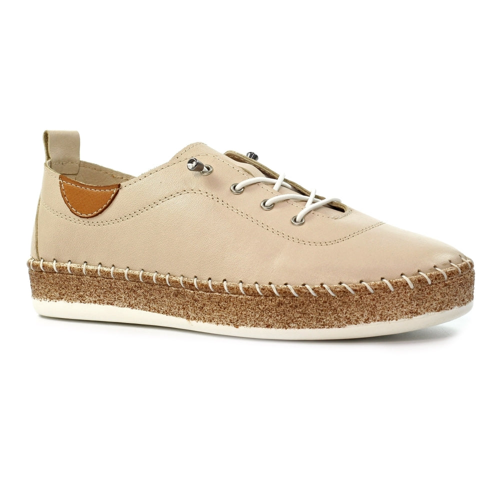 Lunar Evie Cream Lea. Plimsoll