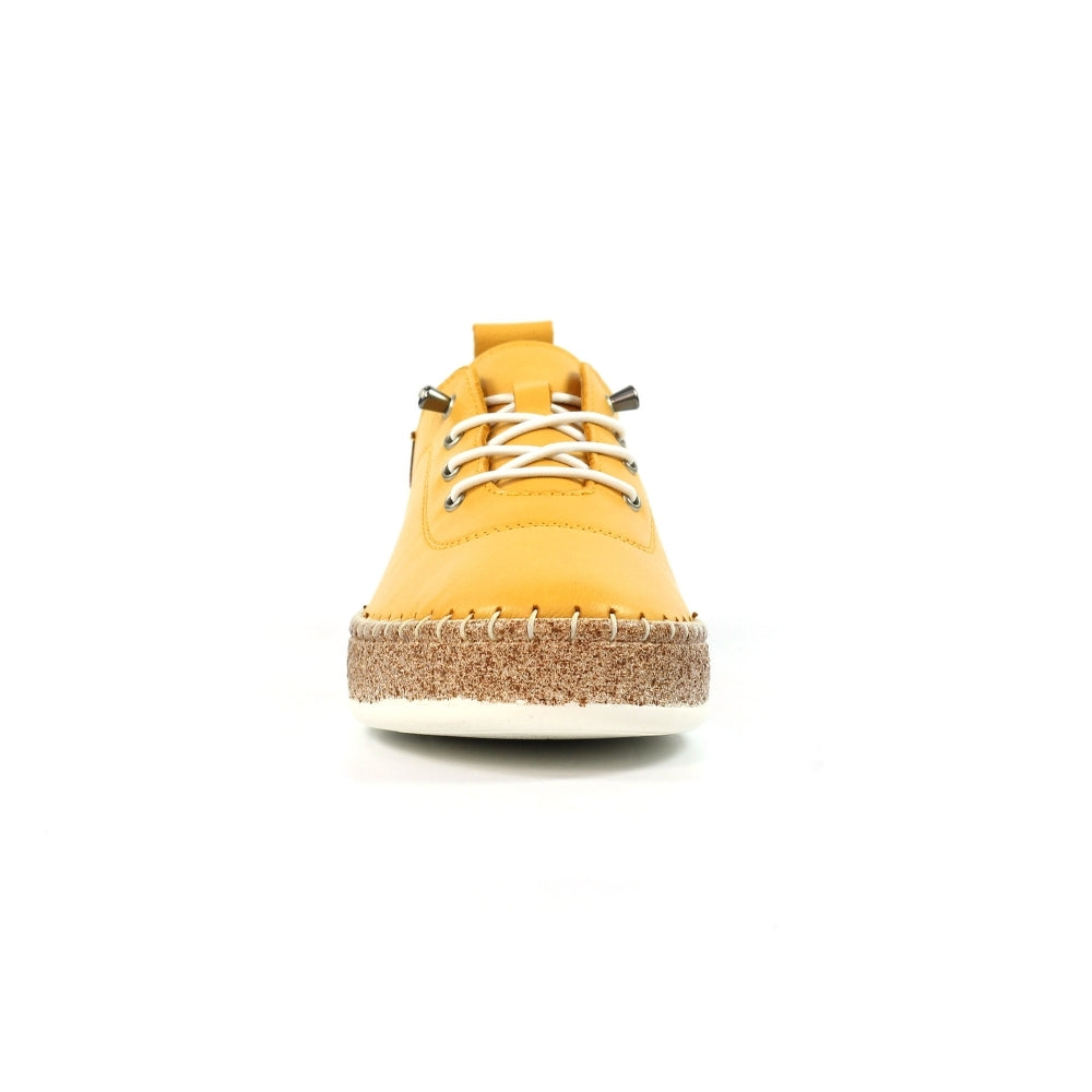 Lunar Evie Mustard Lea. Plimsoll