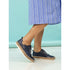 Lunar Evie Navy Lea. Plimsoll