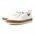 Lunar Evie White Lea. Plimsoll