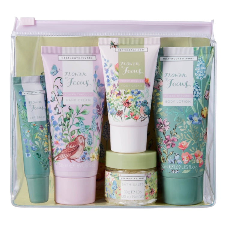 Heathcote & Ivory Flower of Focus Top to Toe 5 Piece Set