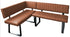 Union Retro Stitch  Left Hand Corner Bench Tan