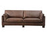 Halo Gable 2 Seater Full Aniline Leather Sofa Antique Whiskey