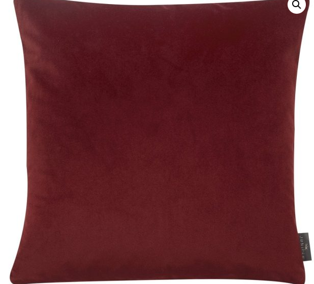 Malini Glam Red Cushion