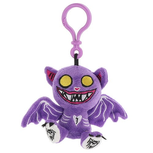 Gus Fink Plush Clip Boris Bat Purple