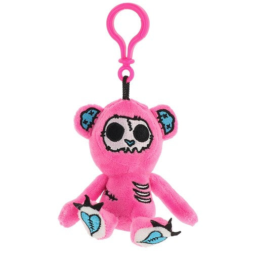 Gus Fink Plush Clip Grm Stitch Bear Pink