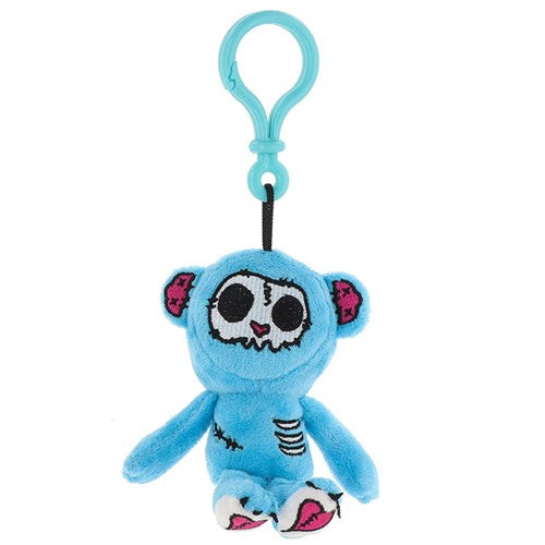 Gus Fink Plush Clip Grim Stitch Bear Blue