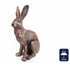 Sitting Hare Bronze Coloured Ornament
