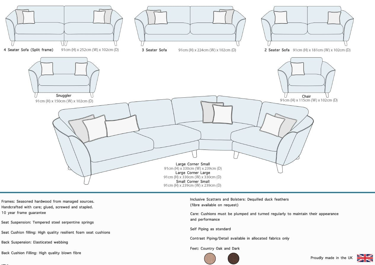 Hallie Snuggle Sofa Chair