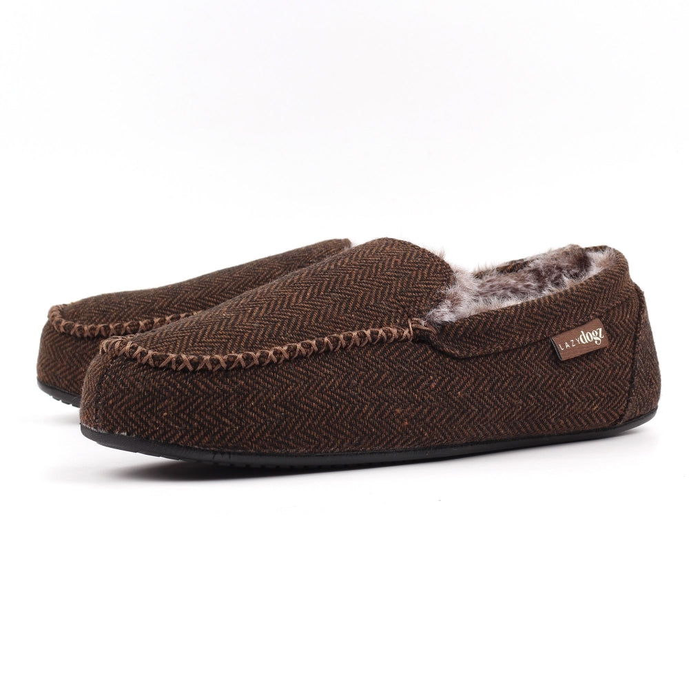 Lazy Dogz Hendrix II Brown Slipper