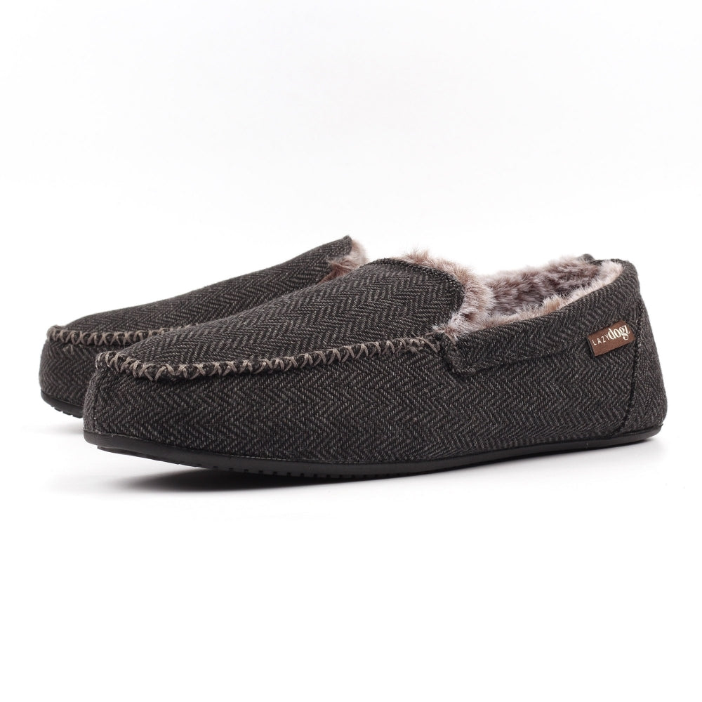 Lazy Dogz Hendrix II Grey Slipper