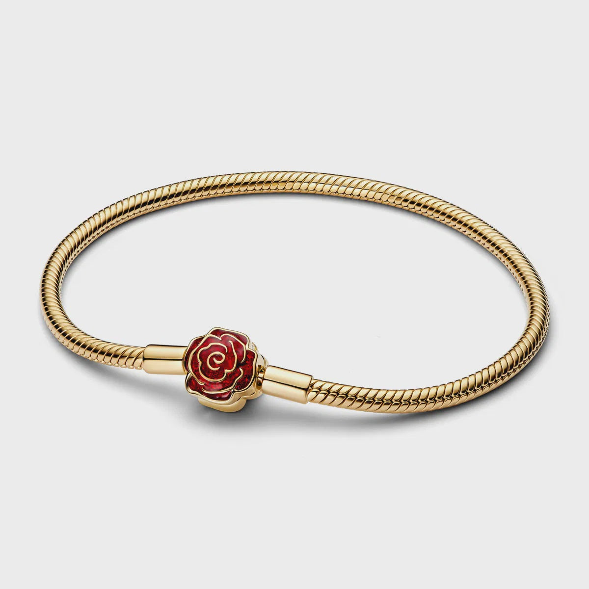 Pandora Disney Beauty & the Beast Gold Plated Bracelet