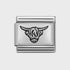 Nomination Silver Highland Cow Charm