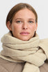 b.young Wilk Scarf Humus Melange