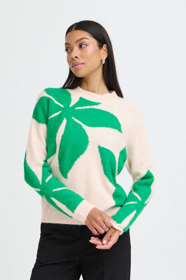 b.young Omea Flower Jumper 3 Leprechaun Flower