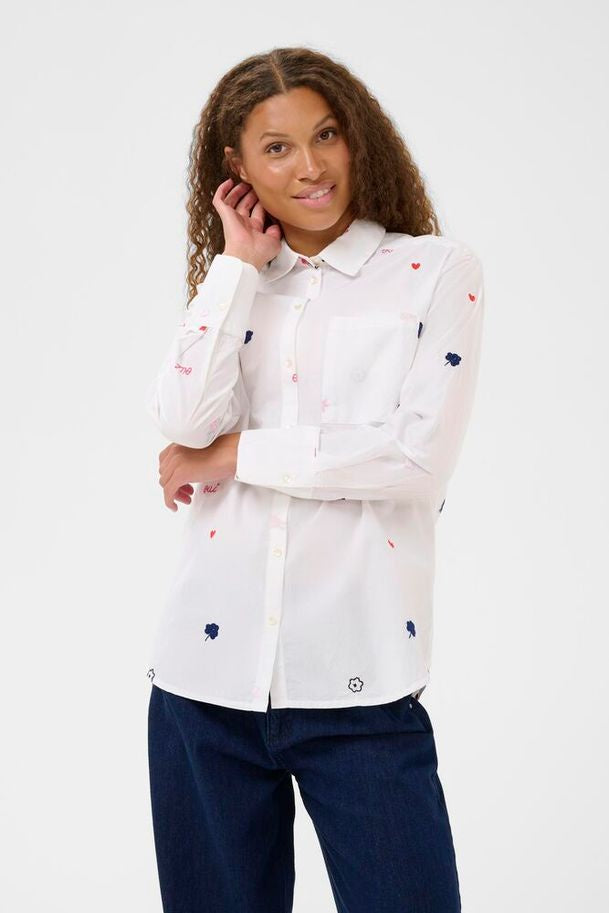 Saint Tropez Olberta Shirt Bright White