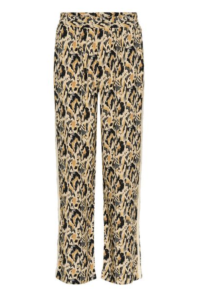 Saint Tropez Osina Pants Tannin Blurry Animal
