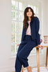 Fransa Abigail Trousers Navy Blazer Melange