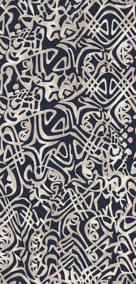 Fransa Ariana Blouse Art Lines Navy