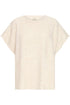 Fransa Elise Poncho Oatmeal Melange