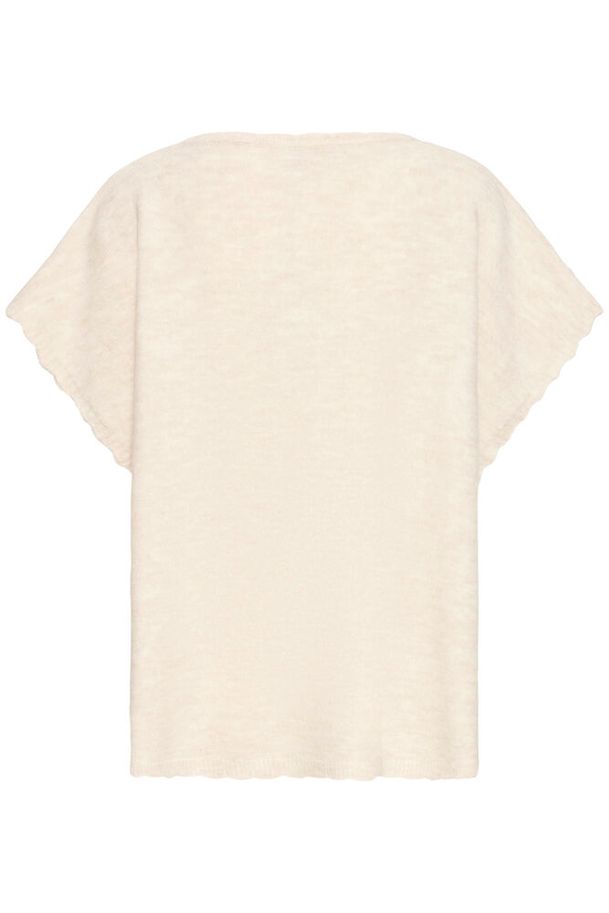 Fransa Elise Poncho Oatmeal Melange