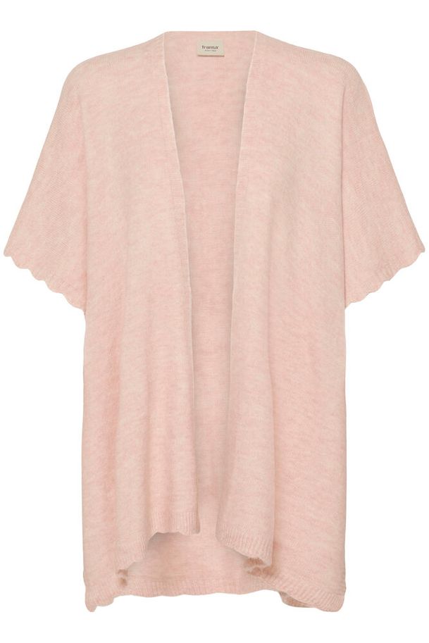 Fransa Elise Shawl Rose Smoke