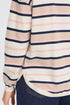 Fransa Melani Pullover Rose Smoke Stripe