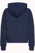 Fransa Priya Sweatshirt Zip Hoodie Navy Blazer