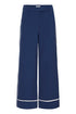 b.young Danta Piping Pants Medieval Blue