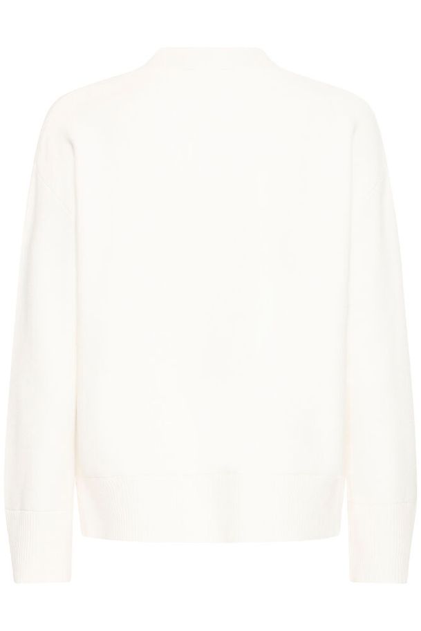 b.young Otari Pocket Cardigan Marshmallow