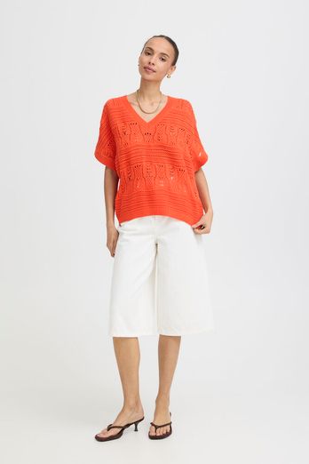 b.young Nero V Pullover Fiesta