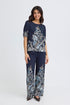 Fransa Adara Blouse Navy Blazer Paisley