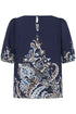 Fransa Adara Blouse Navy Blazer Paisley