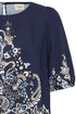 Fransa Adara Blouse Navy Blazer Paisley
