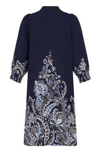Fransa Adara Dress Navy Blazer Paisley