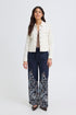 Fransa Adara Trouser Navy Blazer Paisley