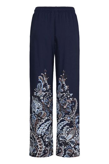 Fransa Adara Trouser Navy Blazer Paisley