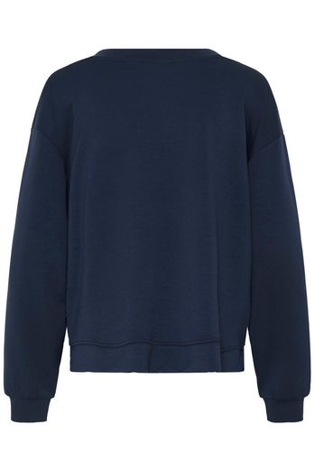 Fransa Aurora Sweatshirt Navy Blazer